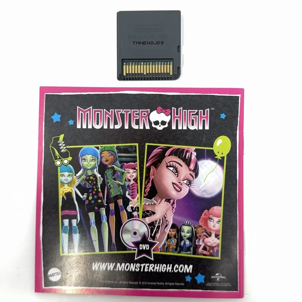 Monster High Skultimate Roller Maze Nintendo DS Cart Manual Refurbished Tested